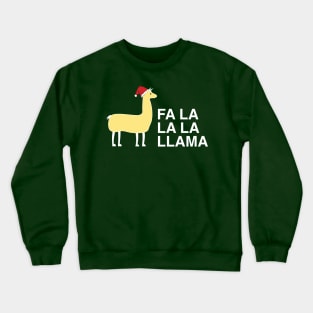 Fa La La La Llama Crewneck Sweatshirt